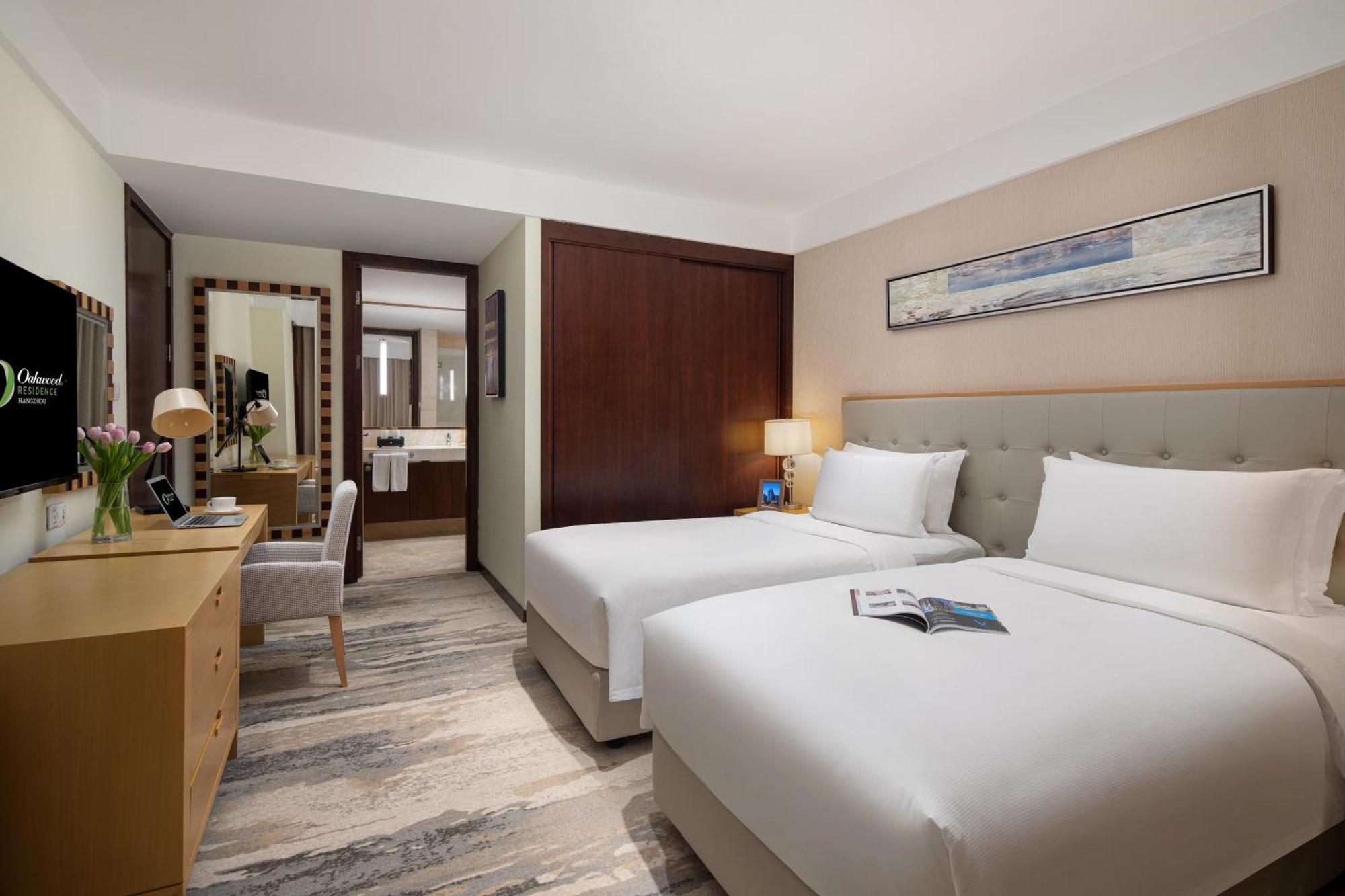 Oakwood Residence Hangzhou Dış mekan fotoğraf