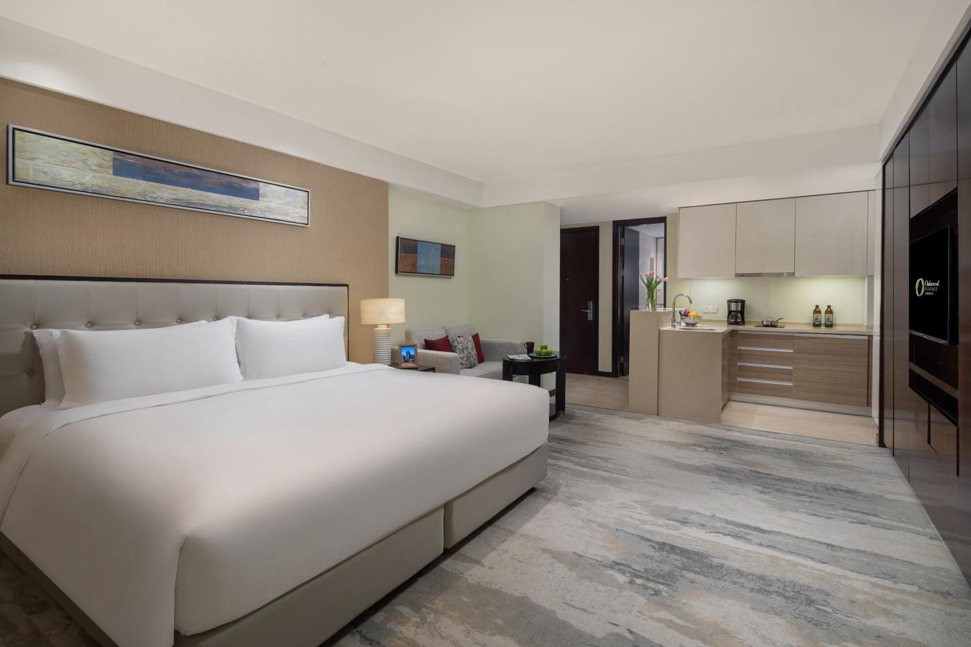 Oakwood Residence Hangzhou Dış mekan fotoğraf