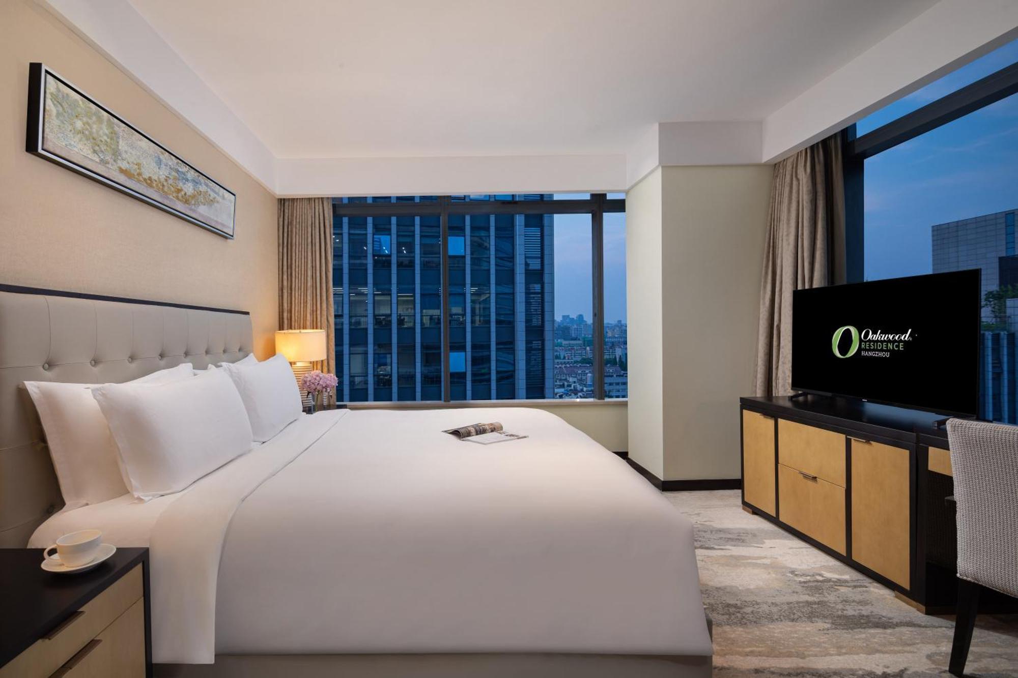 Oakwood Residence Hangzhou Dış mekan fotoğraf