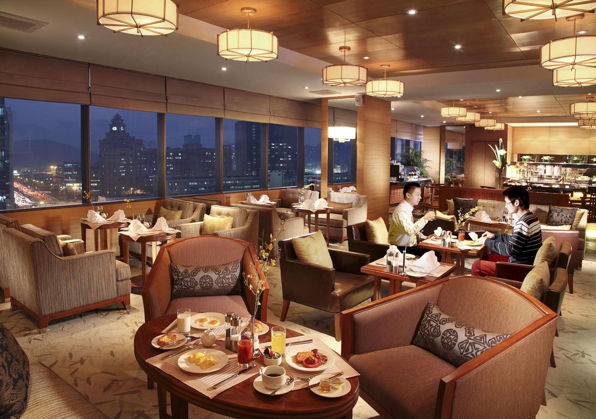 Oakwood Residence Hangzhou Restoran fotoğraf